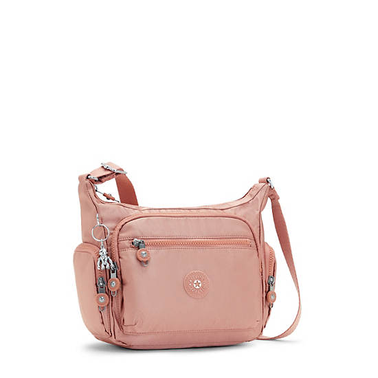 Kipling Gabbie Small Metallic Crossbodytassen Roze | België 2073TC